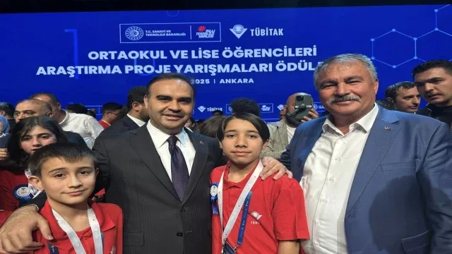 Beyağaç’ın gururları proje yarışmasında Türkiye 2. oldu