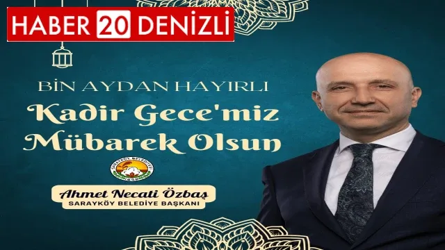 Başkan Özbaş'ın Kandil Mesajı