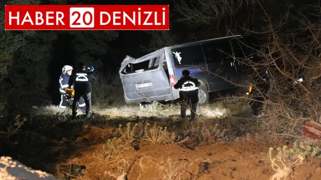 Akraba ziyaretine giden anne ve oğlunu taşıyan araç uçuruma yuvarlandı: 1 ölü, 1 yaralı