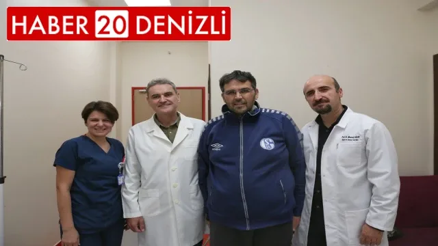 Aort damarı yırtılan hasta için zamana karşı yarış verildi