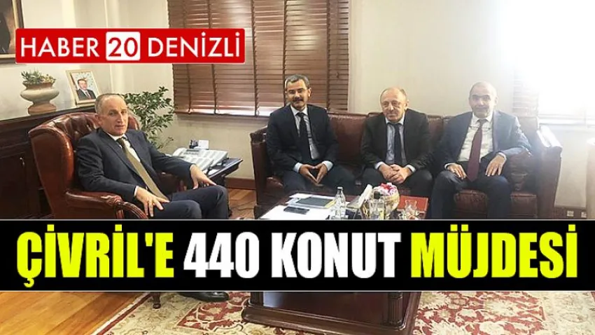 Çivril'e 440 Konut Müjdesi