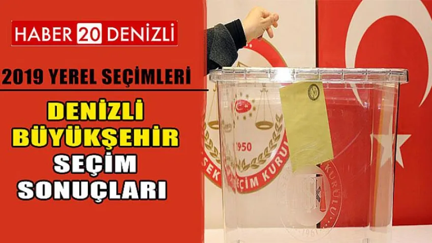 Denizli Büyükşehir Seçim Sonuçları