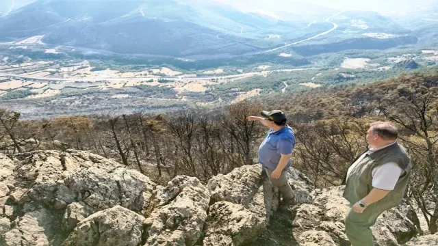 Cankurtaran’da yanan bölgenin ağaçlandırılması için çalışmalara başlandı
