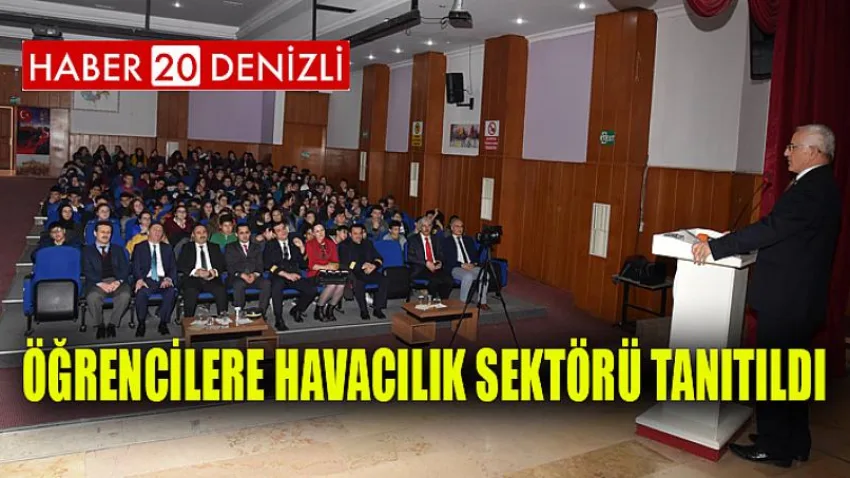 Öğrencilere Havacılık Sektörü Tanıtıldı