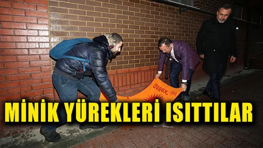 Minik Yürekleri Isıttılar