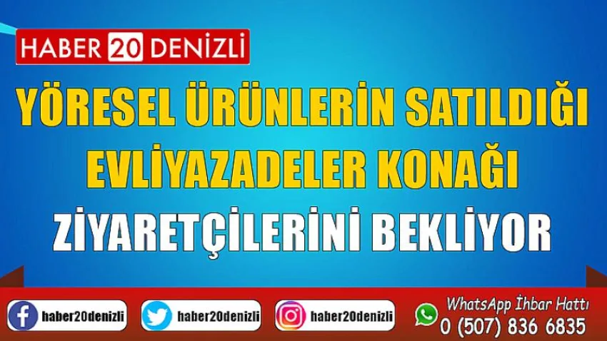 Yöresel ürünlerin satıldığı Evliyazadeler Konağı ziyaretçilerini bekliyor