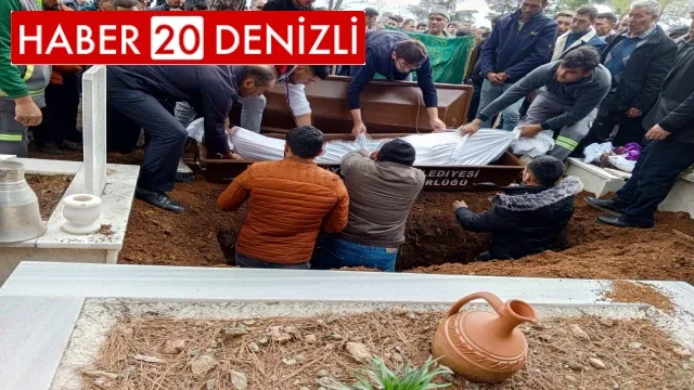 Maden şehidine son görev