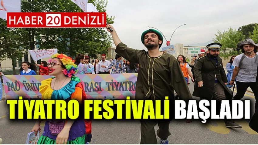 Tiyatro Festivali Başladı