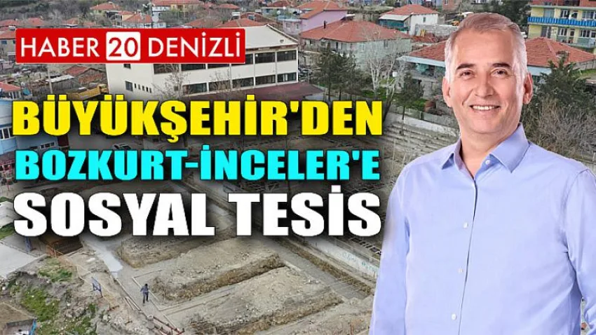 Büyükşehir'den Bozkurt-İnceler'e sosyal tesis