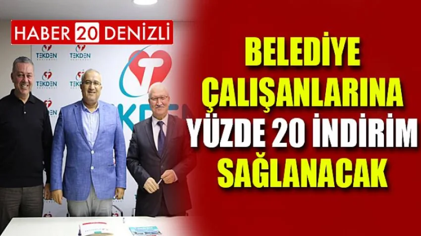 Belediye Çalışanlarına Yüzde 20 İndirim Sağlanacak
