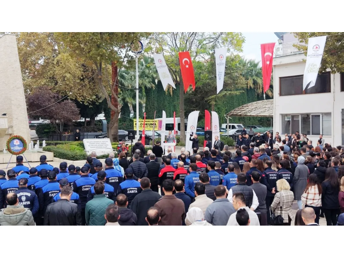 Denizli Belediye Teşkilatı’nın 150. yılı törenle kutlandı