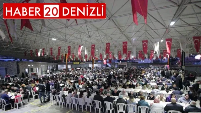 Honaz'da Binler, Gönül Sofrasında Buluştu