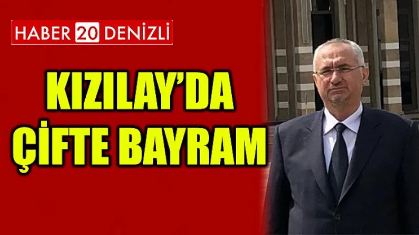Kızılay’da çifte bayram