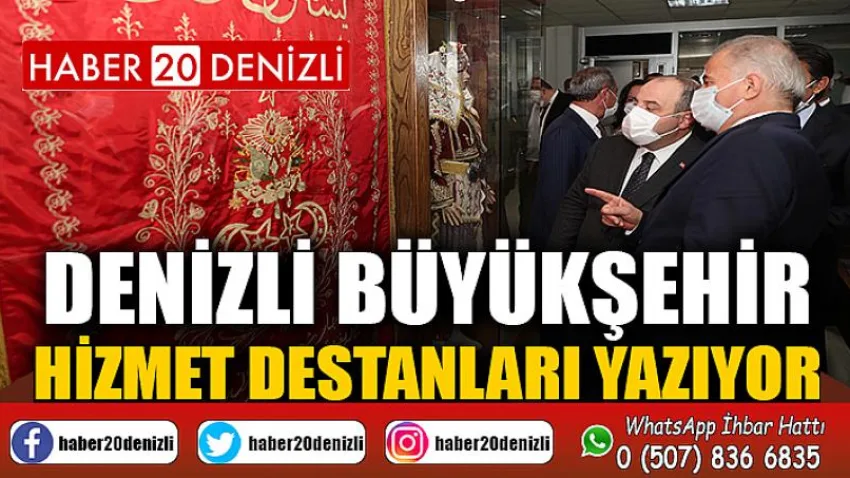 Denizli Büyükşehir hizmet destanları yazıyor