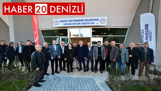 Bahçelievler Taziye Evi hizmete açıldı