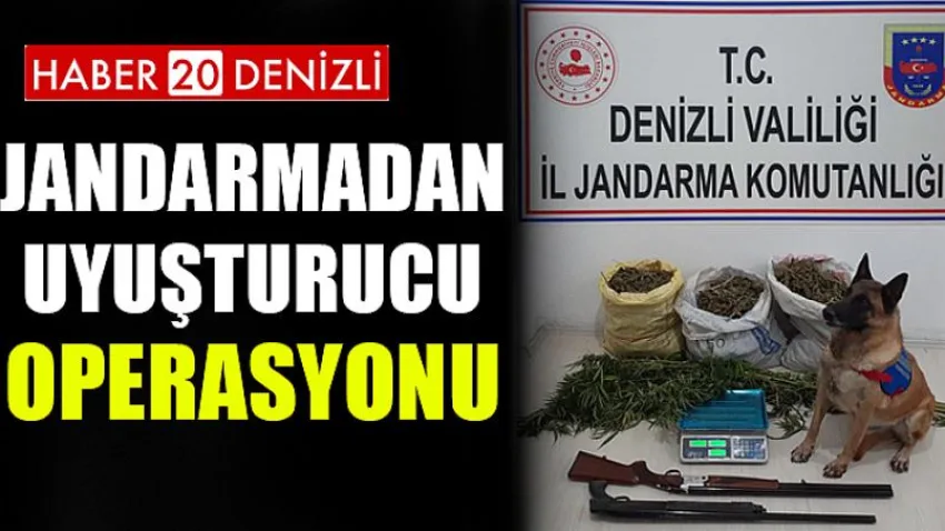 Jandarmadan Uyuşturucu Operasyonu