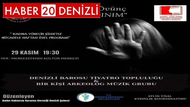 Kadına yönelik şiddetle mücadelede dikkat çekecek etkinlik