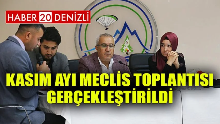 Kasım Ayı Meclis Toplantısı Gerçekleştirildi