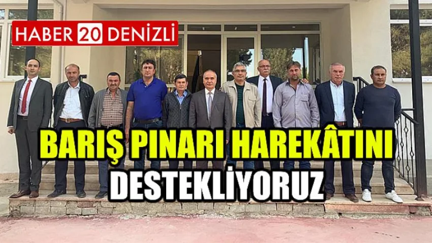 Barış Pınarı Harekâtını Destekliyoruz