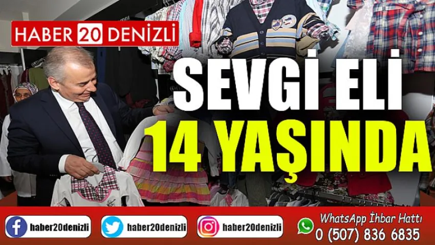 Sevgi Eli 14 yaşında