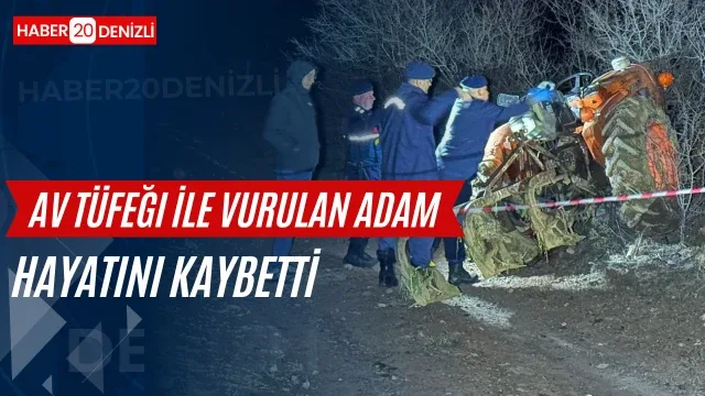 Uşak'ta av tüfeği ile vurulan kişi hayatını kaybetti