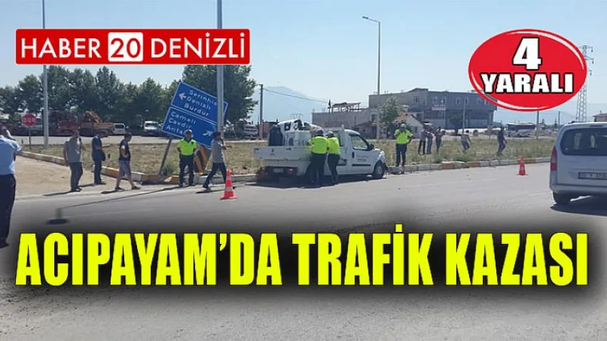 Acıpayam'da Trafik Kazası