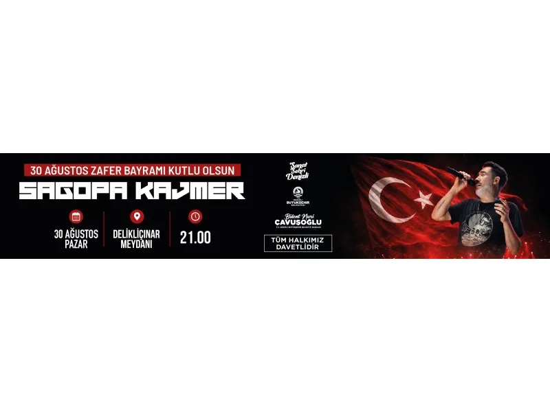 Denizli Büyükşehir Belediyesi 30 Ağustos Zafer Bayramı Etkinliği