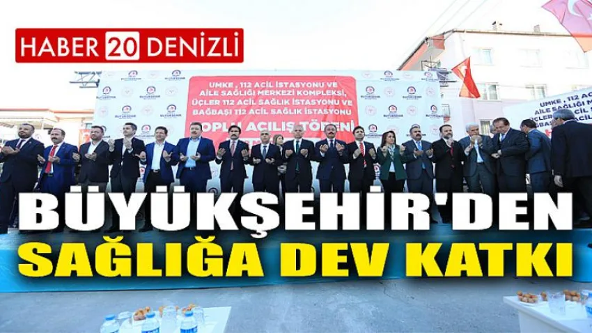 Büyükşehir'den Sağlığa Dev Katkı