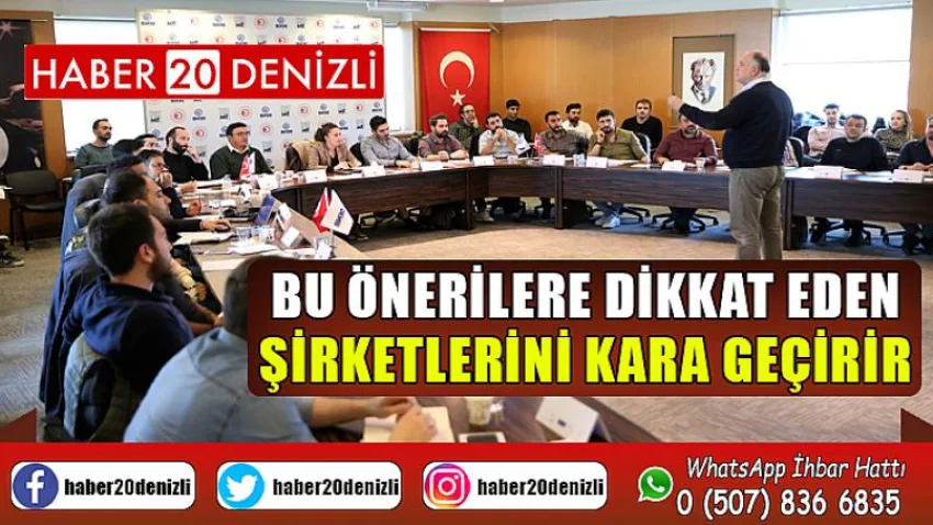 Bu önerilere dikkat eden şirketlerini kara geçirir