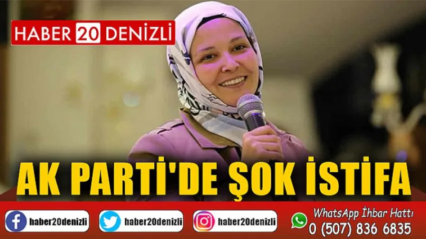Ak Parti'de Şok İstifa