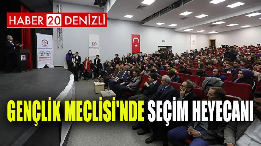 Gençlik Meclisi'nde seçim heyecanı