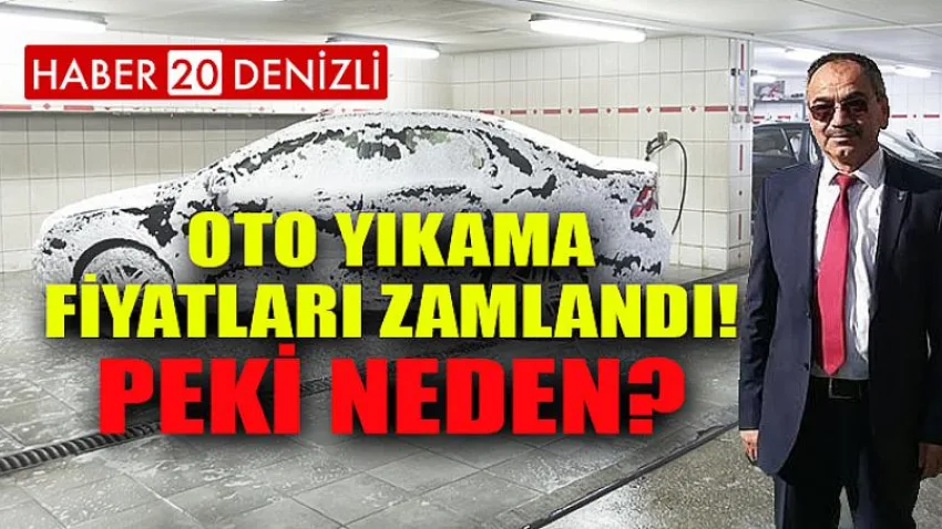 Oto Yıkama Fiyatları Zamlandı! Peki Neden?