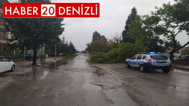 Denizli’ye fırtına uyarısı