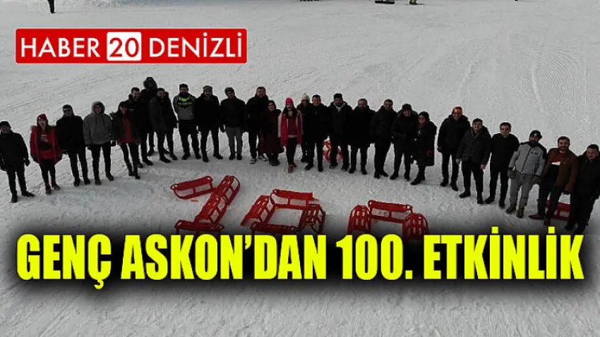 Genç Askon’dan 100. Etkinlik