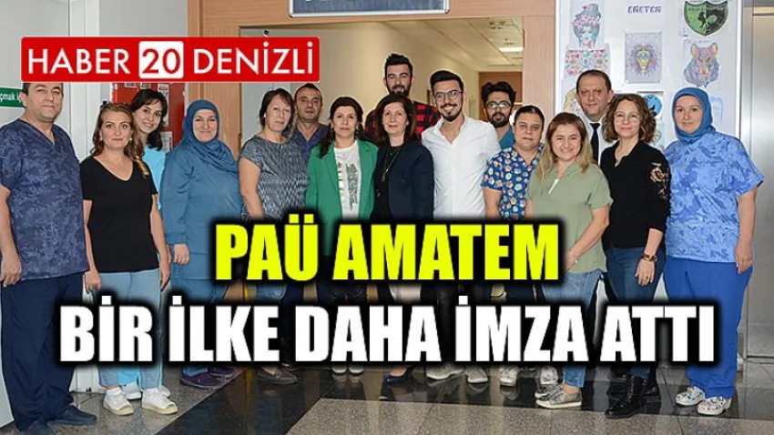 PAÜ Amatem Bir İlke Daha İmza Attı