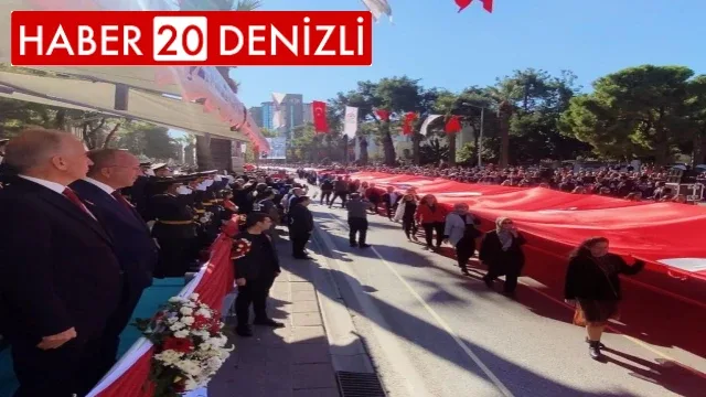 Cumhuriyet coşkusu tüm Denizli’yi sardı