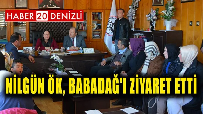 Nilgün Ök, Babadağ'ı Ziyaret Etti