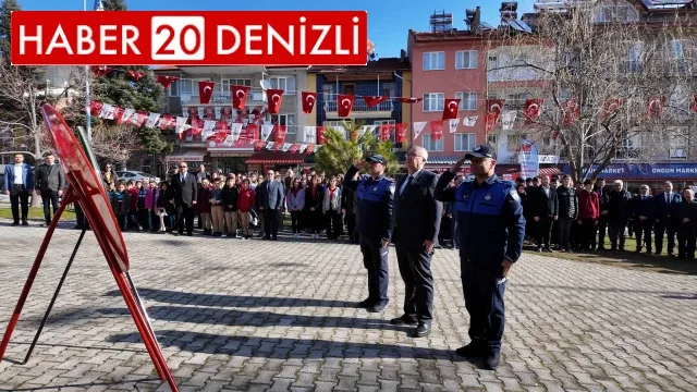 Çanakkale şehitleri Çameli’nde törenle anıldı