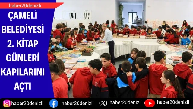 Çameli Belediyesi 2. Kitap Günleri kapılarını açtı