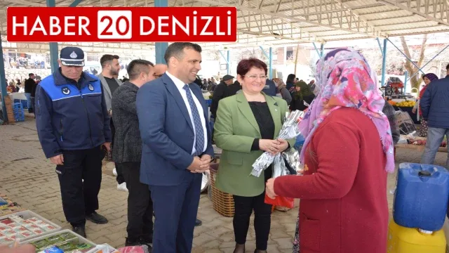 Başkan Atlı’dan Emekçi Kadınlar Günü’nü Unutmadı Başkan Atlı’dan Kadınlar Günü Hediyesi