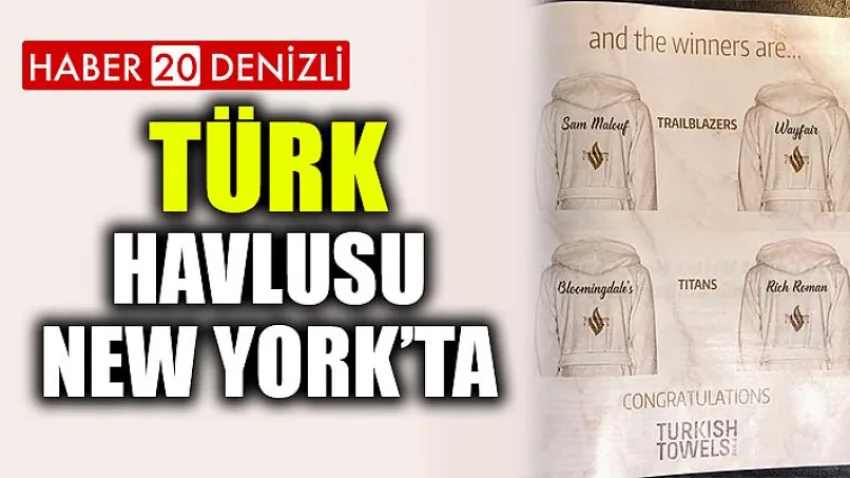 Türk Havlusu New York’ta