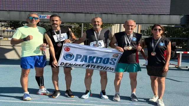 Denizlili atlet 65 yaş kategorisinde 30 yıldır kırılamayan rekoru kırdı
