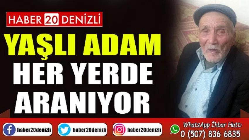 Eşek almaya giderken kaybolan yaşlı adam her yerde aranıyor