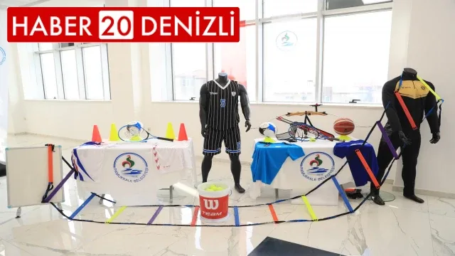 Pamukkale Belediyesinden amatör kulüplere malzeme desteği