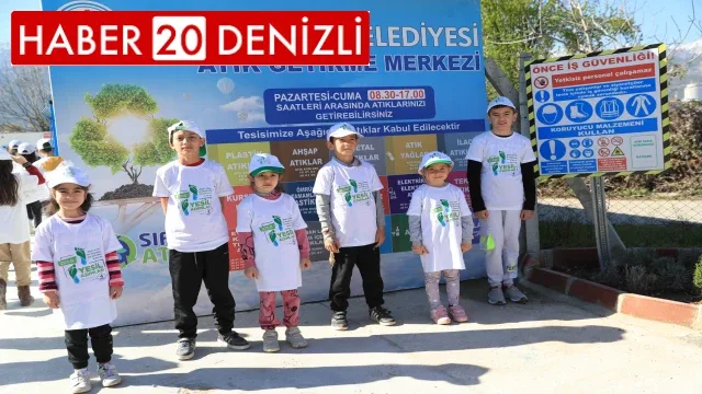 Başkan Örki Çocuklara Geri Dönüşümü Anlattı