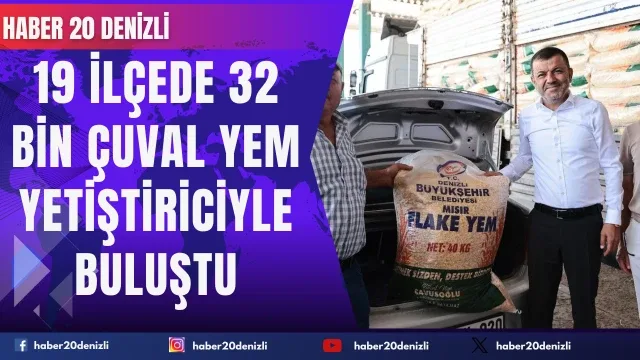Büyükşehir’in Yem Desteği Projesi üreticiye can suyu oldu