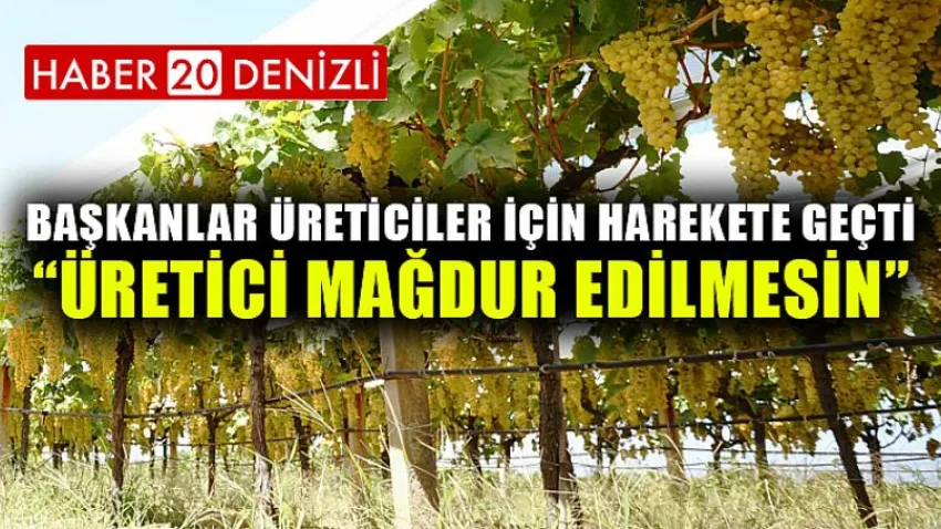 Üretici Mağdur Edilmesin