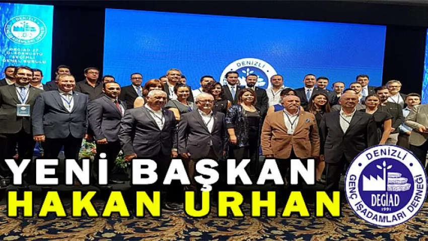 Yeni Başkan Hakan Urhan