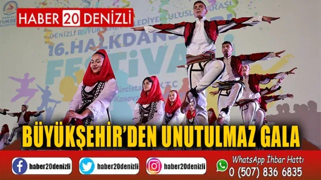 Büyükşehir’den unutulmaz gala