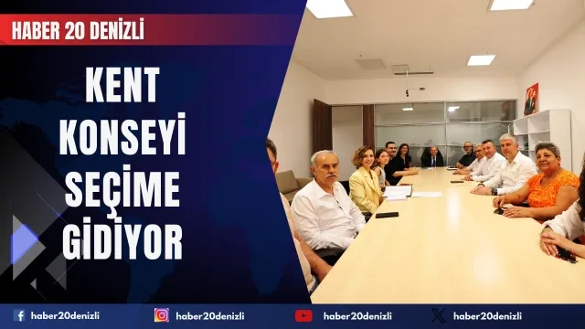 Kent Konseyi seçime gidiyor